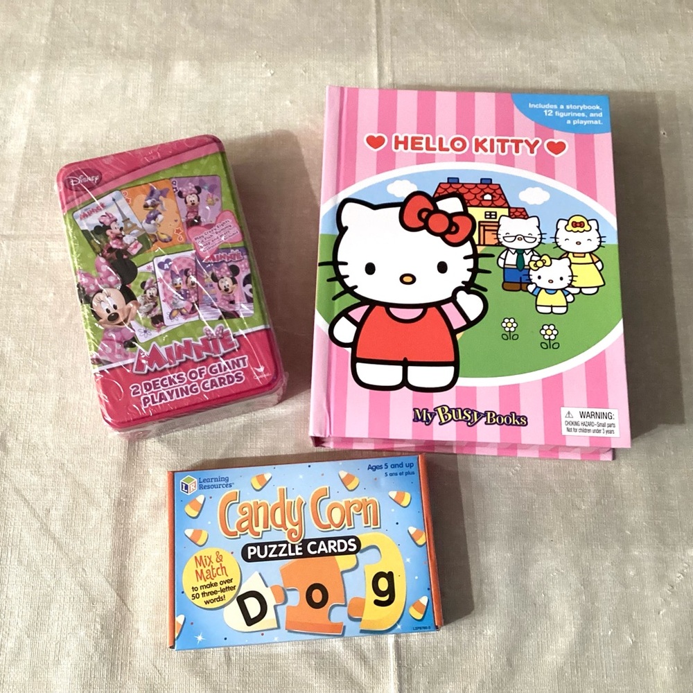 Set of three activities